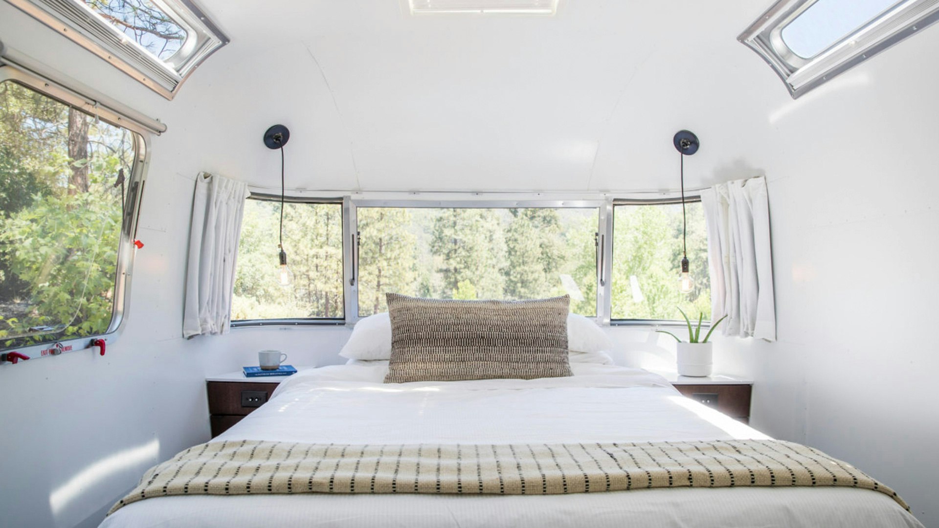 Airstream Autocamp Trailer Master Bed